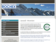 Tablet Screenshot of laboratoires-rochex.com